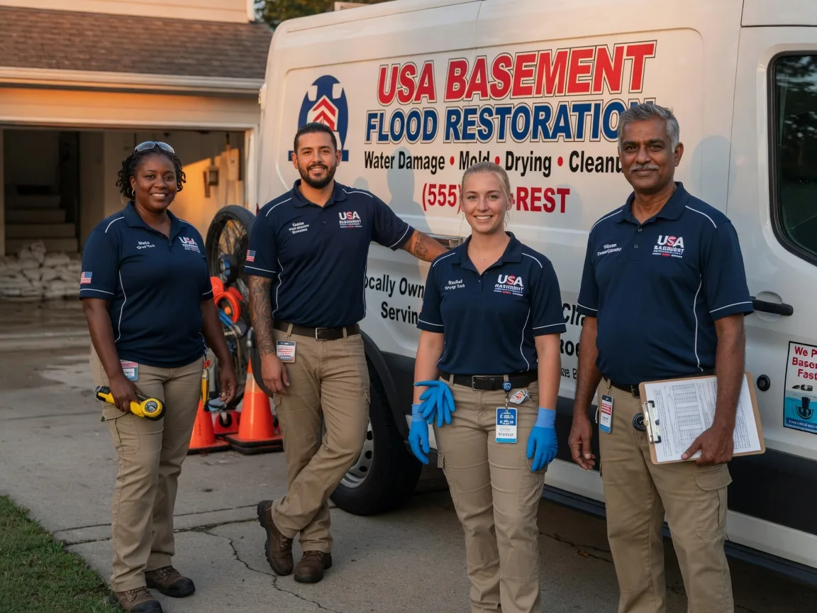 Basement Flood Cleanup company in Russellville, OH